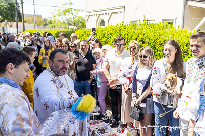 The Bright Resurrection of Christ. Blessing of Baskets.