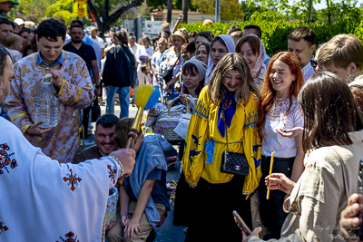 The Bright Resurrection of Christ. Blessing of Baskets.