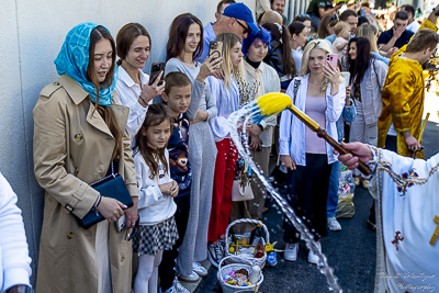 The Bright Resurrection of Christ. Blessing of Baskets.