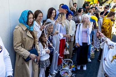 The Bright Resurrection of Christ. Blessing of Baskets.