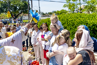 The Bright Resurrection of Christ. Blessing of Baskets.