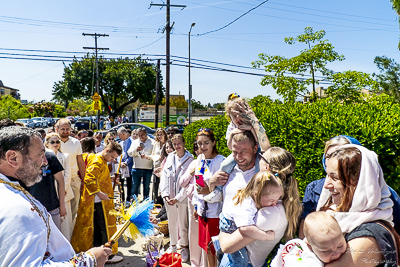 The Bright Resurrection of Christ. Blessing of Baskets.