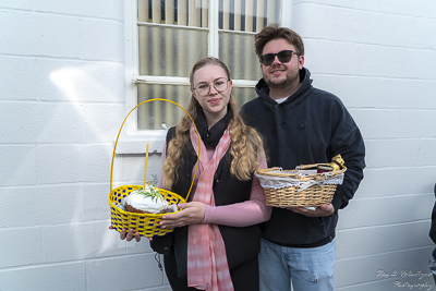 The Bright Resurrection of Christ. Blessing of Baskets.