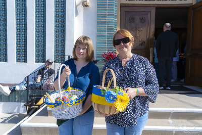 The Bright Resurrection of Christ. Blessing of Baskets.