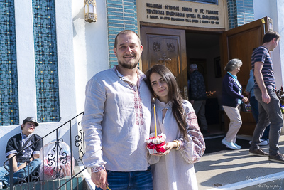 The Bright Resurrection of Christ. Blessing of Baskets.