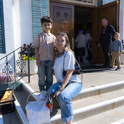 The Bright Resurrection of Christ. Blessing of Baskets.