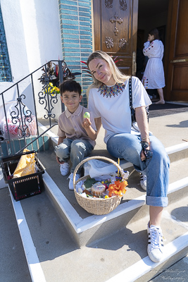 The Bright Resurrection of Christ. Blessing of Baskets.