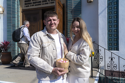 The Bright Resurrection of Christ. Blessing of Baskets.