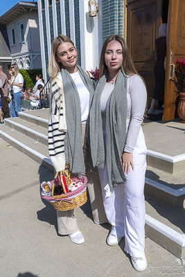 The Bright Resurrection of Christ. Blessing of Baskets.