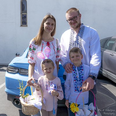 The Bright Resurrection of Christ. Blessing of Baskets.