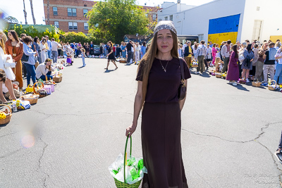 The Bright Resurrection of Christ. Blessing of Baskets.