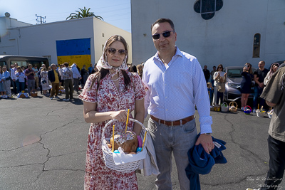 The Bright Resurrection of Christ. Blessing of Baskets.