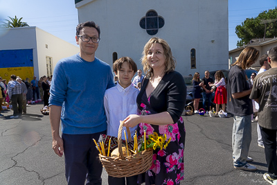 The Bright Resurrection of Christ. Blessing of Baskets.
