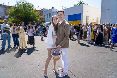 The Bright Resurrection of Christ. Blessing of Baskets.