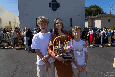 The Bright Resurrection of Christ. Blessing of Baskets.