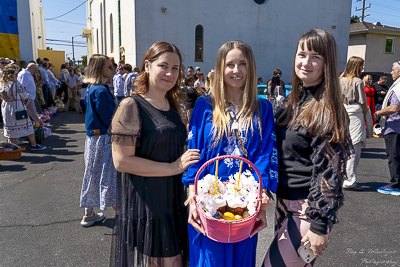 The Bright Resurrection of Christ. Blessing of Baskets.
