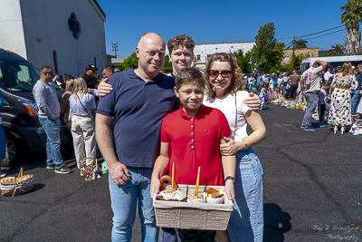 The Bright Resurrection of Christ. Blessing of Baskets.