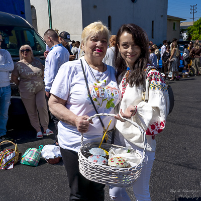 The Bright Resurrection of Christ. Blessing of Baskets.