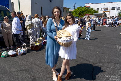 The Bright Resurrection of Christ. Blessing of Baskets.