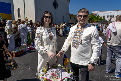 The Bright Resurrection of Christ. Blessing of Baskets.