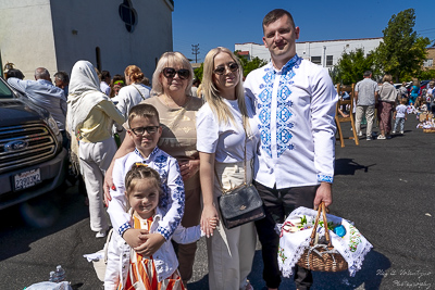The Bright Resurrection of Christ. Blessing of Baskets.