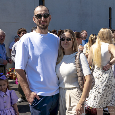 The Bright Resurrection of Christ. Blessing of Baskets.