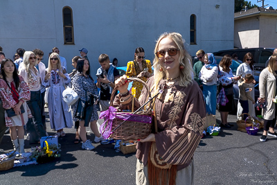 The Bright Resurrection of Christ. Blessing of Baskets.