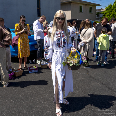 The Bright Resurrection of Christ. Blessing of Baskets.