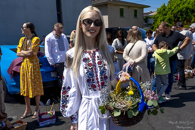 The Bright Resurrection of Christ. Blessing of Baskets.