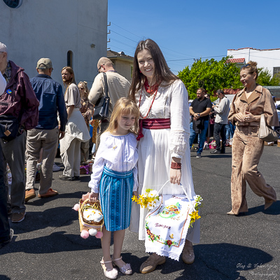 The Bright Resurrection of Christ. Blessing of Baskets.