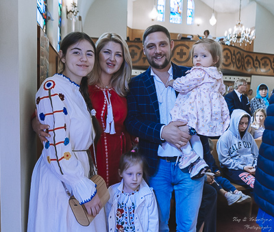 The Bright Resurrection of Christ. † Divine Liturgy. Parish Easter Breakfast. Collective coloring of pysanka.