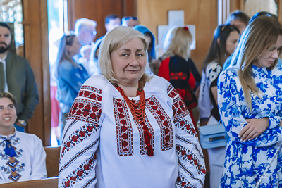 The Bright Resurrection of Christ. † Divine Liturgy. Parish Easter Breakfast. Collective coloring of pysanka.