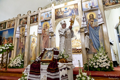 Paschal Matins and Blessing Baskets with His Eminence Archbishop Daniel Zelinsky.