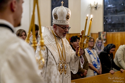Paschal Matins and Blessing Baskets with His Eminence Archbishop Daniel Zelinsky.