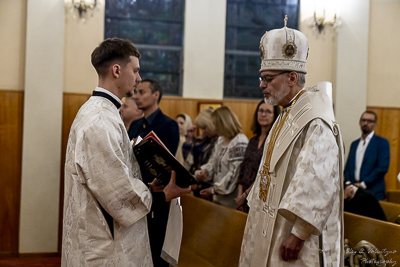 Paschal Matins and Blessing Baskets with His Eminence Archbishop Daniel Zelinsky.