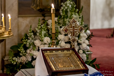 Paschal Matins and Blessing Baskets with His Eminence Archbishop Daniel Zelinsky.