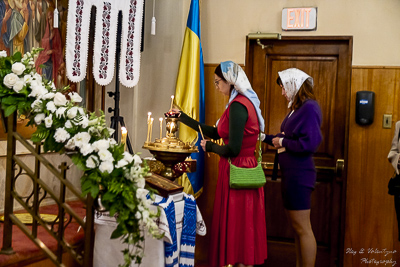 Paschal Matins and Blessing Baskets with His Eminence Archbishop Daniel Zelinsky.