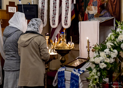 Paschal Matins and Blessing Baskets with His Eminence Archbishop Daniel Zelinsky.