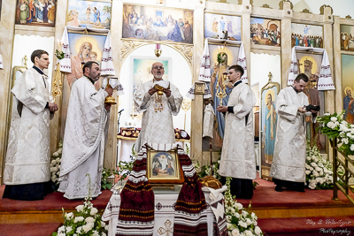 Paschal Matins and Blessing Baskets with His Eminence Archbishop Daniel Zelinsky.