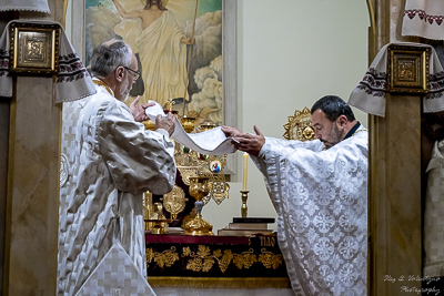 Paschal Matins and Blessing Baskets with His Eminence Archbishop Daniel Zelinsky.