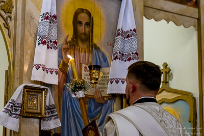 Paschal Matins and Blessing Baskets with His Eminence Archbishop Daniel Zelinsky.