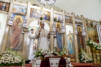 Paschal Matins and Blessing Baskets with His Eminence Archbishop Daniel Zelinsky.