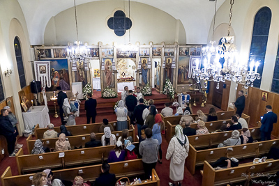 Paschal Matins and Blessing Baskets with His Eminence Archbishop Daniel Zelinsky.