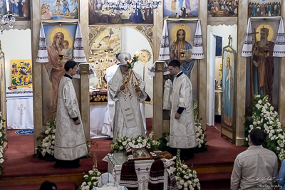 Paschal Matins and Blessing Baskets with His Eminence Archbishop Daniel Zelinsky.