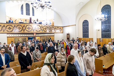 Paschal Matins and Blessing Baskets with His Eminence Archbishop Daniel Zelinsky.