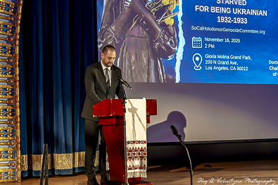 Панахида 2025 по жертвах геноциду українського народу.