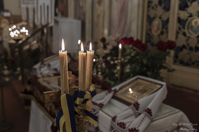 Хресний хід, Літургія і освячення великодних кошиків