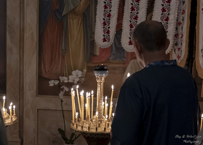 Хресний хід, Літургія і освячення великодних кошиків