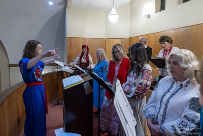Хресний хід, Літургія і освячення великодних кошиків