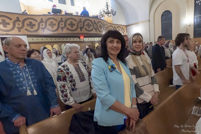 Хресний хід, Літургія і освячення великодних кошиків